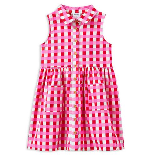 Milky Lollipop Check Dress
